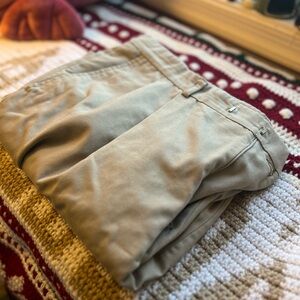 Haggar Men's Khaki Chinos